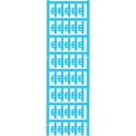 Conductor markers, MultiCard, 21 x 5,8 mm, Polyamide 66, Colour: Blue Weidmüller Počet markerů: 200 SFC 0/21 NEUTRAL BLMnožství: 200 ks