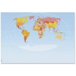 Sigel Weltkarte HO560 psací podložka čisté vícebarevná (š x v) 595 mm x 410 mm