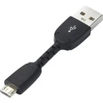 USB 2.0 kabel Renkforce RF-4260171, 5.00 cm, černá