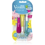 Gillette Venus Tropical jednorazové žiletky 3 ks