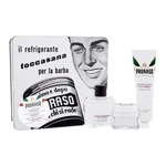 PRORASO White dárková kazeta balzám po holení White 100 ml + krém před holením White 100 ml + krém na holení White 150 ml + plechová dóza pro muže