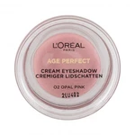 L´Oréal Paris Age Perfect Cream Eyeshadow 4 ml oční stín pro ženy 02 Opal Pink