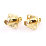 SMA-KKF RF SMA Female to SMA Female Antenna Connector Adapter for FPV Racing RC Drone