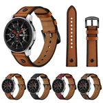 Bakeey 22mm First Layer Leather Replacement Strap Smart Watch Band For Samsung Galaxy Watch 46MM