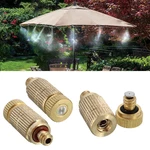 3/16 Inch Garden Irrigation Brass Misting Spray Nozzle Cooling Humidification Lawn Sprinkler