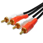 BAYNAST 2RCA to 2RCA Male to Male Stereo Audio Cable RCA Cable OFC AV Audio Cord for Home Theater DVD TV Amplifier CD So