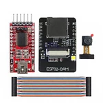 ESP32-CAM WiFi + bluetooth Development Board ESP32 with FT232RL FTDI USB to TTL Serial Converter 40 Pin Jumper
