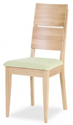 MI-KO Jedálenská stolička Spring K2 dub masív, látka