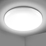 Elfeland 23CM 24W Modern Flat Round LED Ceiling Light 2200LM IP54 Bedroom Indoor Lamp AC85-265V
