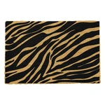 Rohožka z prírodného kokosového vlákna Artsy Doormats Zebra, 40 x 60 cm