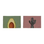 Sada 2 prestieraní Surdic Avocado