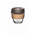 Cestovný hrnček s viečkom KeepCup Brew Cork Edition Almond, 227 ml