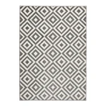 Sivo-biely koberec Think Rugs Matri×, 120 × 170 cm