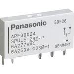 Panasonic APF10224 relé do DPS 24 V/DC 6 A 1 spínací 1 ks