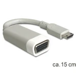 Delock 65471 HDMI / VGA adaptér [1x HDMI zástrčka C Mini - 1x VGA zásuvka] biela  15.00 cm