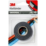 3M  pásik so suchým zipsom na spojovanie  (d x š) 3 m x 12 mm čierna, sivá 1 ks