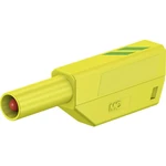 Stäubli SLS425-SE/M bezpečnostna lamelová zástrčka zástrčka, rovná Ø pin: 4 mm zelená, žltá 1 ks