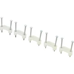 TRU COMPONENTS TC-DNF17203 klincové príchytky  1593094 Priemer káblového zväzku (rozsah) 17.70 mm (max)  s dvoma okami b