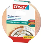 tesa KURVEN 56533-00001-00 krepová lepiaca páska  béžová (d x š) 25 m x 25 mm 1 ks