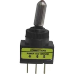TRU COMPONENTS prepínač vozidla TC-R13-61L2 OSVETLENÉ ČERVENÉ 12 V / DC 20 A 1 x vypnuté / zapnuté západky 1 ks.
