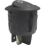 TRU COMPONENTS kolískový spínač TC-R13-244A-02 BLACK 250 V/AC 10 A 2x vyp/zap  s aretáciou 1 ks