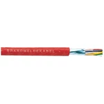 Faber Kabel 100057 kábel pre požiarne hlásiče J-Y(ST)Y 4 x 2 x 0.8 mm červená metrový tovar