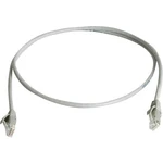 Telegärtner L00000A0273 RJ45 sieťové káble, prepojovacie káble CAT 6 U/UTP 1.00 m sivá samozhášavý, bez halogénov 1 ks