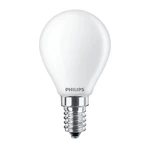 LED žiarovka Philips klasik, 4,3W, E14, teplá bílá (8718699763435) LED žiarovka • pätica E14 • spotreba 4,3 W • svetelný tok 470 lm • teplota svetla 2
