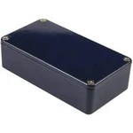 Univerzální pouzdro hliníkové Hammond Electronics, (d x š x v) 111,5 x 59,5 x 31 mm, modrá