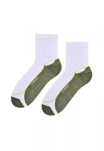Steven art.026 Sport dámské sportovní ponožky 35-37 bílá
