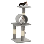 [EU Direct] vidaXL 170600 Cat Tree with Sisal Scratching Posts 65 cm Pet Supplies Cat Puppy Playing
