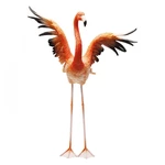 KARE DESIGN Dekorativní předmět Flamingo Road Fly 66 cm