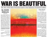 War is Beautiful - The New York Times Pictorial Guide to the Glamour of Armed Conflict