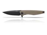 Zavírací nůž ANV® Z300 G10 Liner Lock - Olive Green rukojeť, černá čepel - DLC (Barva: Olive Green, Varianta: Černá čepel - DLC)