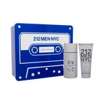 Carolina Herrera 212 NYC Men dárková kazeta toaletní voda 100 ml + sprchový gel 100 ml pro muže