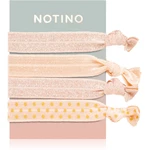 Notino Pastel Collection Hair elastics gumičky do vlasov Orange 4 ks