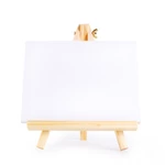 Small Easel Painting Frame Children Painted Oil Painting Frame Mobile Phone Bracket Solid Wood Tripod Stretched Art Boar