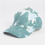 Unisex Tie-dye Cotton Multi-color Gradient Color Sunscreen Visor Sun Hat Baseball Hat