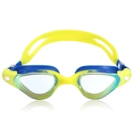 OUTERDO Anti-Fog UV Protection Swimming Goggles with Silicone Soft Earplugs Waterproof Goggles for Adults