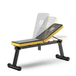 MIKING Folding Dumbbell Bench Multifunctional Sit Up Abdominal Bench Soft Home Gym Exercise Fitness Stool