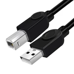 JingHua U001 USB2.0 Printer Cable Printing USB Cable Data Cable Type A Male to B Male Cable for Printer