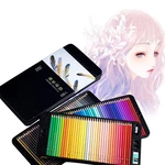 NYONI 36/48/72/120 Colors Professional Oil Color Pencil Set Hand-Painted Sketching Pen Stationery for School Office Art