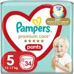 Pampers Premium Care Pants Size 5 jednorazové plienkové nohavičky 12-17 kg 34 ks Pampers Premium Care Pants Size 5 jednorazové plienkové nohavičky 12-17 kg 34 ks