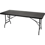 Perel folding table wood kempingový stolík čierna FP180W Zaťažiteľnosť (hmotnosť) (max.) 100 kg