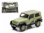 2012 Jeep Wrangler U.S. Army Hard Top Light Green With Display Showcase 1/43 Diecast Model by Greenlight