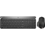 Logitech Craft Advanced + MX Master for Business USB, bezdrôtový, Bluetooth® Sada klávesnica a myše nemecká, QWERTZ, Win