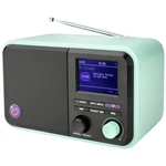 Dual BR Schlager stolný rádio DAB+, DAB, FM DAB+, USB, AUX, Bluetooth  možné znovu nabíjať čierna, zelená