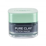 L´Oréal Paris Pure Clay Detox Mask 50 ml pleťová maska pre ženy na normálnu pleť; na mastnú pleť; na rozjasnenie pleti