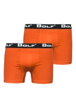 Boxeri portocaliu Bolf 0953-2P 2 PACK