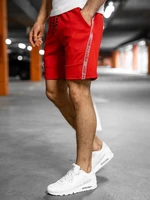 Pantaloni scurți de training rosii Bolf KS2601